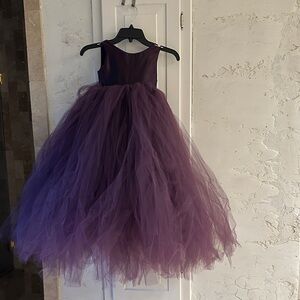 Elegant Purple Kids Formal Dress